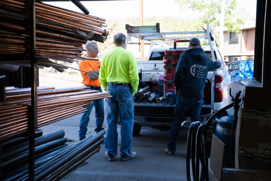 APC Crew prepping for jobs