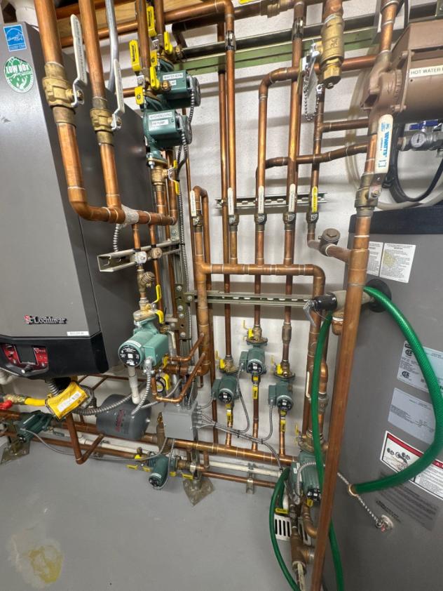 Residential in floor zone pumps